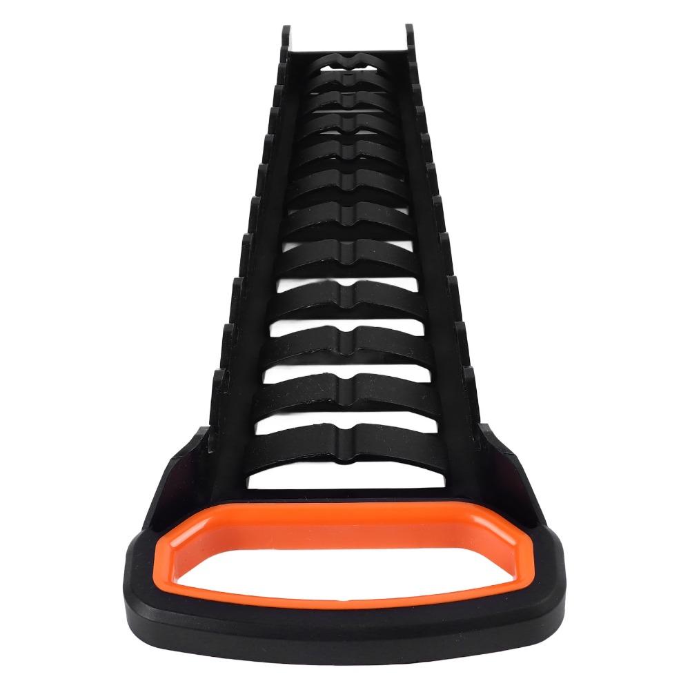 Ratcheting Design Wrench Rack Carrying Handle Tool Trays Wrench Holder Socket Organization