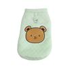 Winter Warm Dog Coat Soft Thick Cotton Dog Jacket for Small Medium Dogs Cute Bear Pattern Puppy Vest Yorkie Chihuahua Clothing