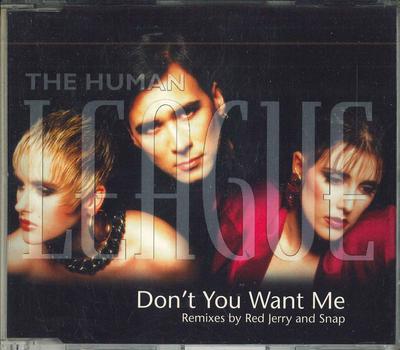 CD HUMAN LEAGUE - Don't You Want Me (Remixes) VSCDT1557 VIRGIN 1995 Europe Dance & Electronica Used