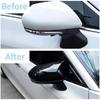 Car Ox Horn Side Rearview Mirror Cover Wing Mirror Protect Decorate Covers Auto Exterior Decoration Accessories for Toyota Camry 2018 2019 2020 2021