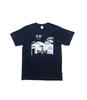 Japanese Souvenir Silhouette M Navy Shin-ei [T-shirt Kyoto]
