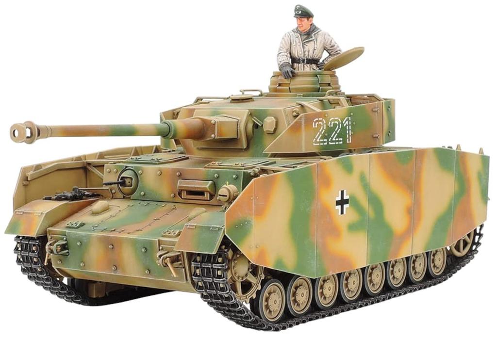 Tamiya Military Miniature Series 209 German Army Panzer IV H Early Model Plastic Model 35209 1/35 No. Ausf.