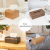 Wooden Tissue Boxes Bedroom Napkins Storage Box Lavatory Creativity Toilet Paper Case Household Kitchen Organization Container