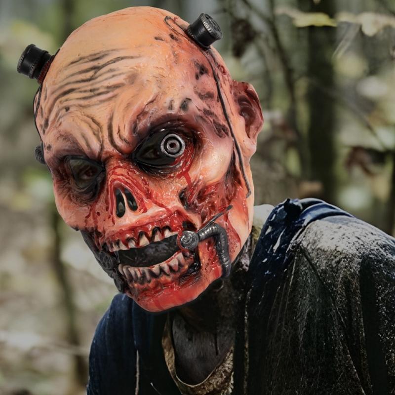 Horror Zombied Mask Monsters Mask Scary Walkings Dead Zombied Head Mask Vampires Mask Horror Halloween Cosplay Costumes