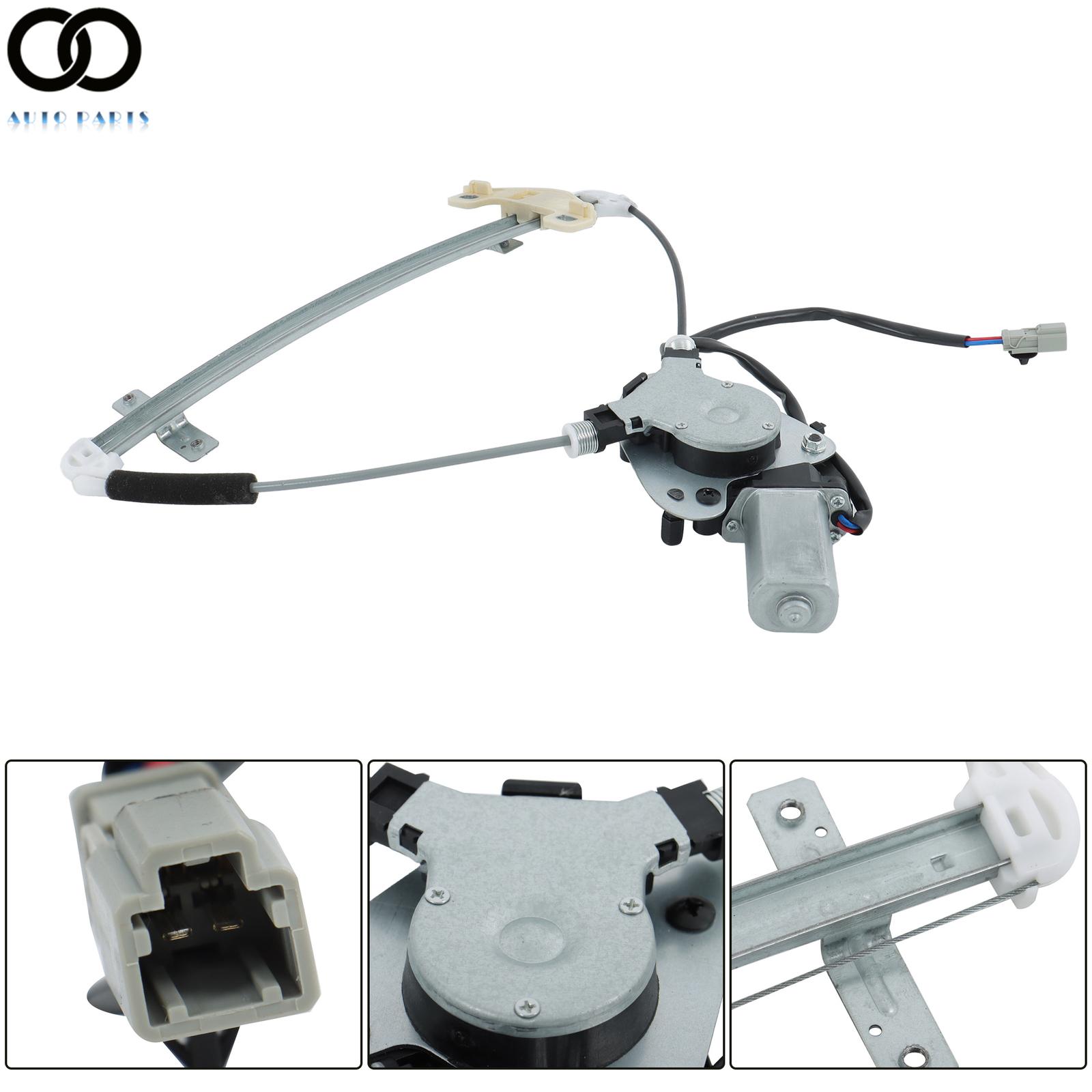 741-744 Power Window Regulator with Motor Rear Left For 2001-2005 Honda Civic
