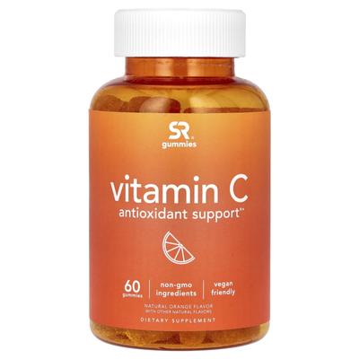 Vitamin C, Antioxidant Effect, Natural Orange Flavor, 60 Gummies