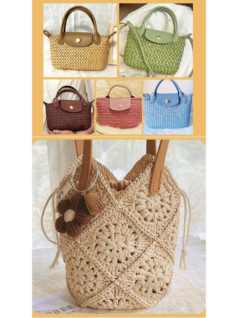 Cotton Raffia Yarn for Crocheting and Knitting Summer Hats and Bags