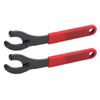 2Pcs Mountain Bike Fixed Gear Bottom Bracket Tool Flywheel Locking Ring Character Wrench