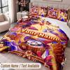 Custom Name Text 3Pcs Bedding Set The Amazing Digital Circus Duvet Cover And Two Pillowcases