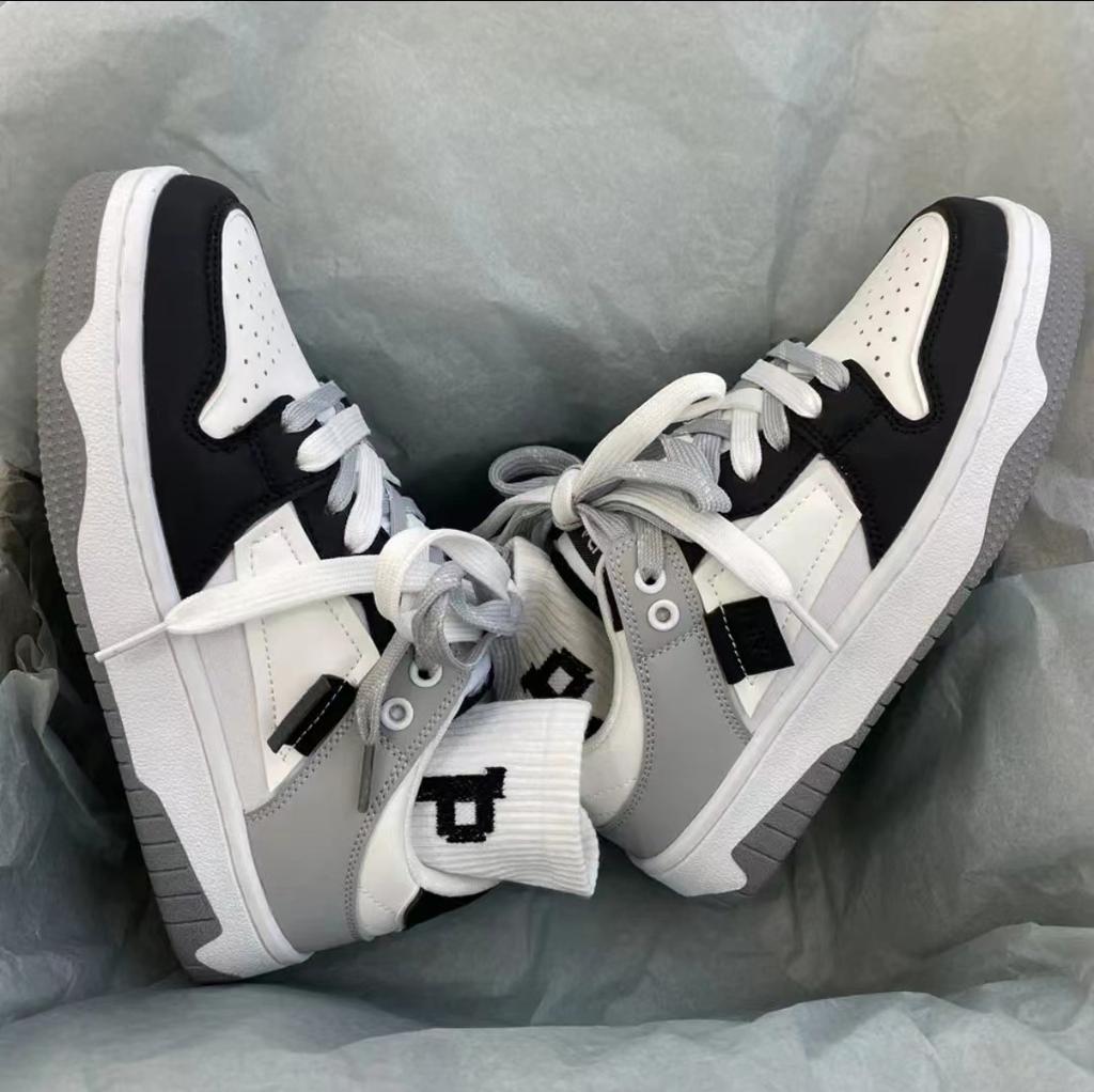 Autumn new ins niche men's shoes Korean version of sports and leisure versatile board shoes male students breathable trend running