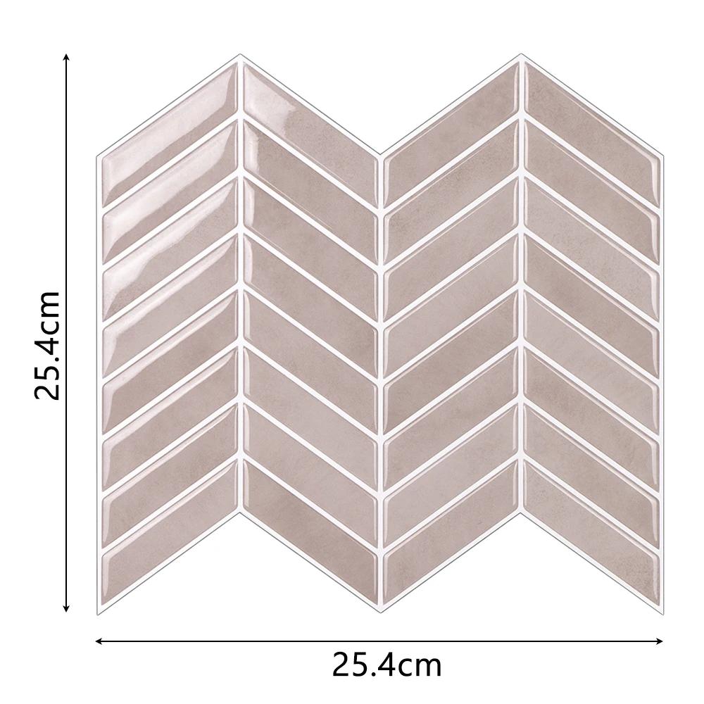 Toilet Stickers Waterproof Self Adhesive Tile Wall Stickers Moisture-proof Oil-proof Wall Decal DIY Anti Fouling Stove Sticker