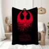 Classic Logo S-Star W-Wars Blanket Soft Throw Blanket for Home Bedroom Bed Sofa Picnic Travel Office Rest Cover Blanket Gift