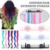 Hair Extension Holder with Suction Cup Wall Mount Hair Hanger Hairpiece Styling Drying Rack Wig Organizer Storage Display Rack
