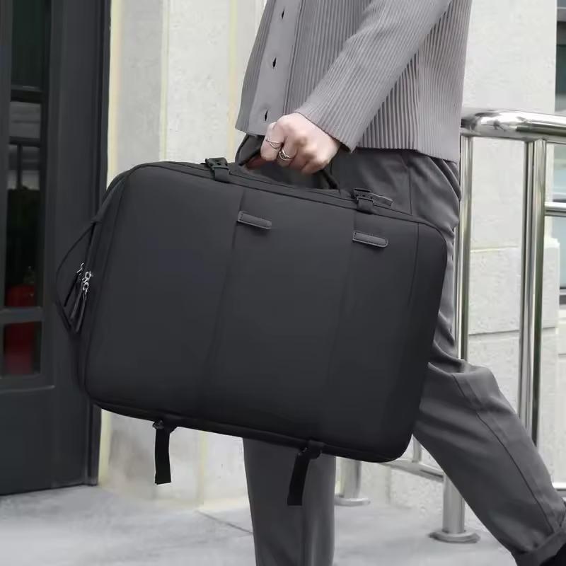 Borsa Uomo Donna Grande Capacità Viaggio Multifunzione Zaino con Porta Scarpe Multistrato Separazione Asciutto e Bagnato Impermeabile