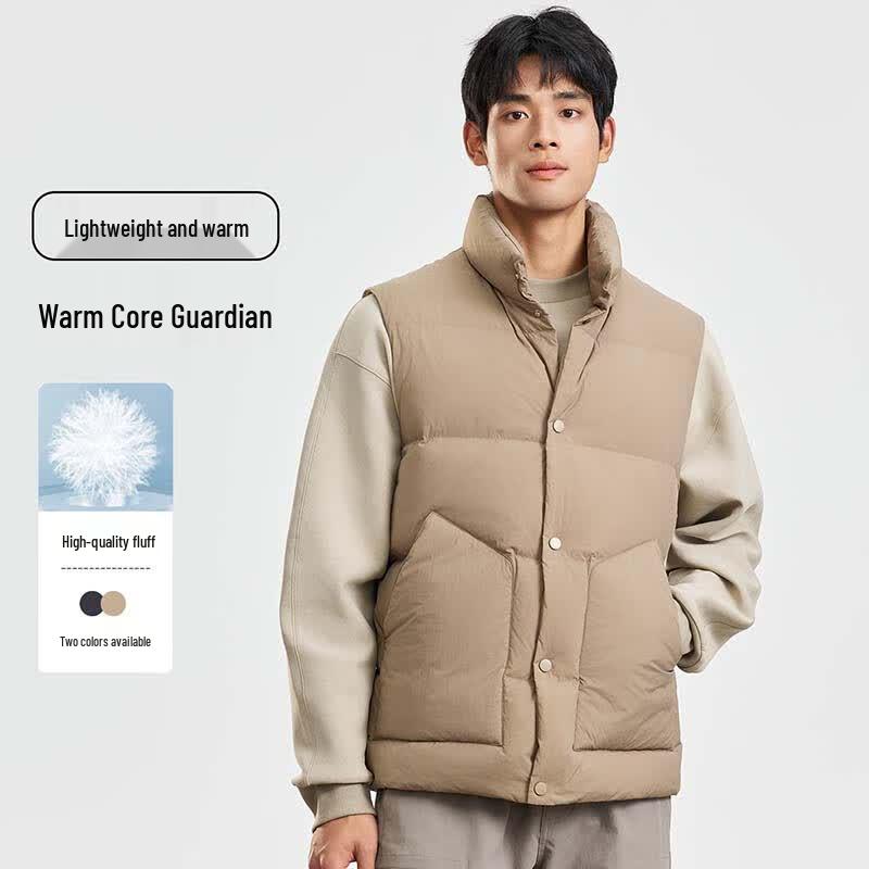 Xuezhongfei Men s Lightweight Puffer Vest XXL хаки