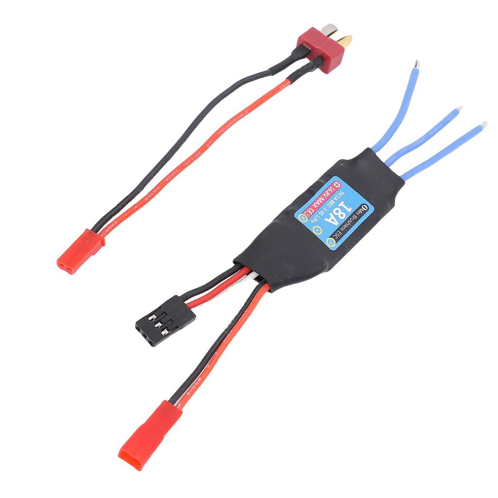 18A Brushless ESC Electronic Speed Controller Jst Power Supply Female Connector with Jst Male