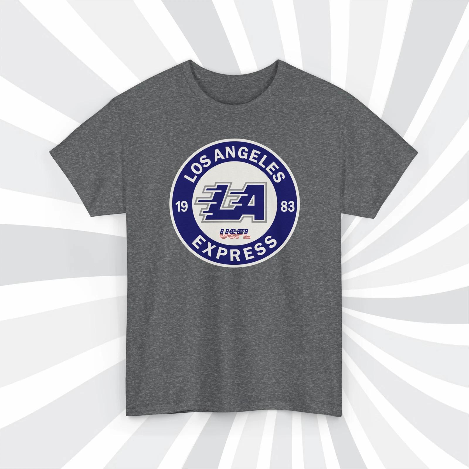 

Los Angeles Express 1983 USFL Vintage Football Logo T shirt - Rams Chargers XL