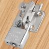 1-10PCS Heavy Duty Stainless Steel Locking Bolt for Cabinet Wardrobe with Lock and Latch for Bathroom Security Door