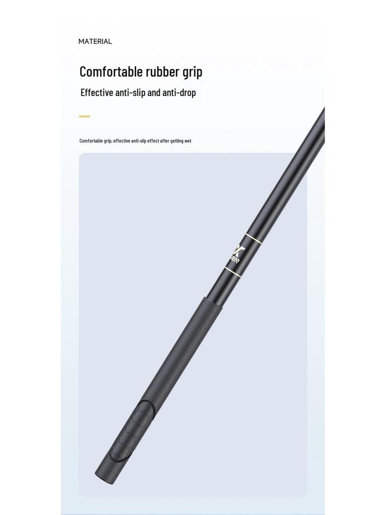 Red de Pesca Telescópica Aisen Ultraligera Súper Dura de Alto Carbono para Pesca Deportiva de Peces Grandes