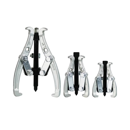 

HFS(R) Gear Puller, 75mm/100mm/150mm Set, 3-Jaw, Pulley Puller, Gear Removal, High Hardness Puller Tool