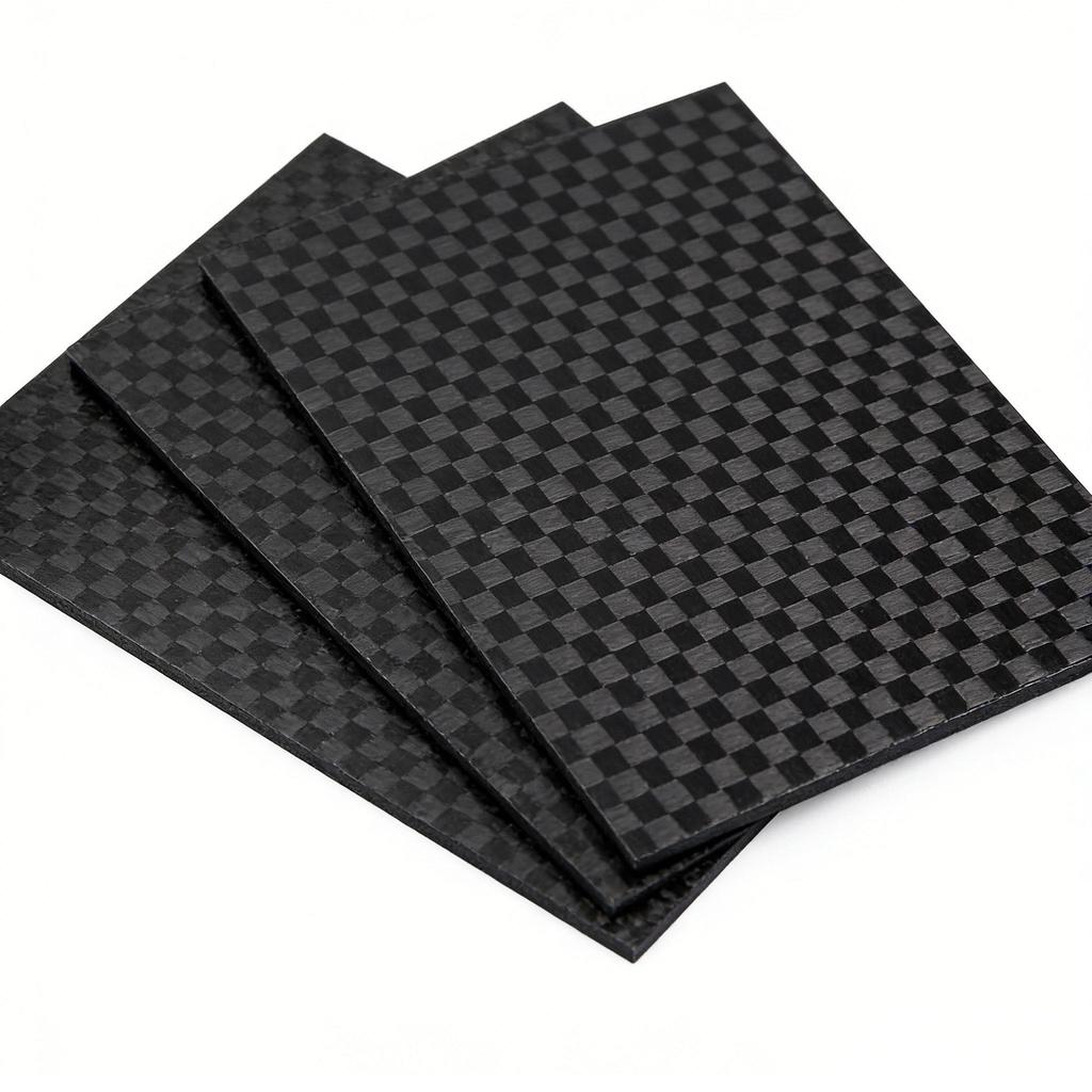 Abrasion Proof Carbon Board 3K Twill Matte For Portable Rod Production Low Density Carbon Fiber Plate Light Craft Workpiece