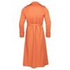 Herbst Winter Langer Trenchcoat Zweireihig Einfarbig Slim Winddicht Windbreaker Streetwear