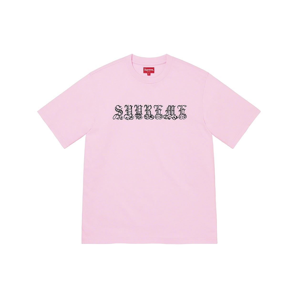 Supreme Old English Rhinestone S/S Top