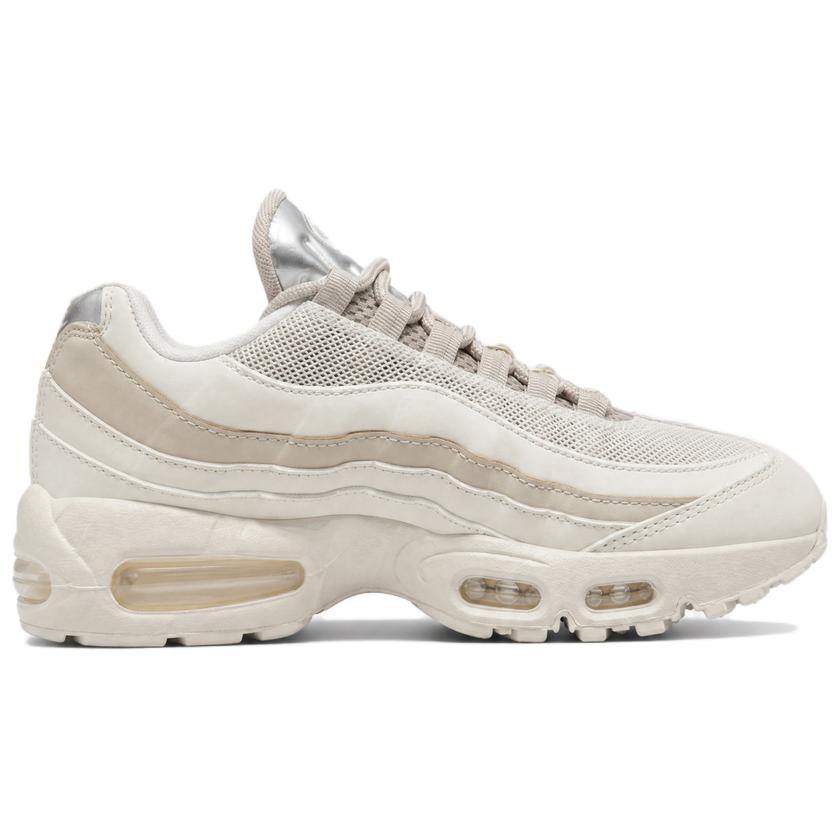 Women's Sneakers Nike Air Max 95 Running Shoes Women's Low Top Ecru