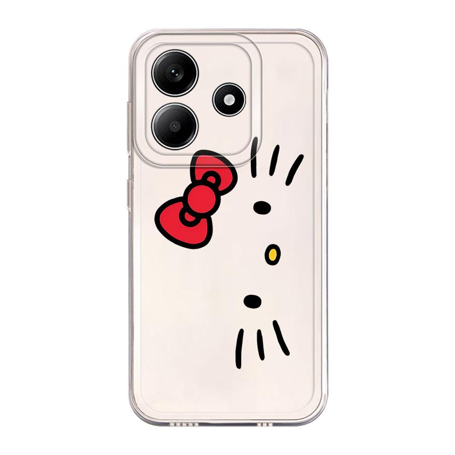 Case for Xiaomi Redmi Note 14 Pro Plus Note 13 13C 12S A4 11S 9 10 10S 11 14C 12 Soft Phone Cover Sanrio Hello Kitty
