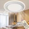 Bladeless LED Fan Light with APP & Remote Control, 85-265V for Bedroom