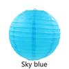20cm Wedding Decoration Colorful Lantern Lantern Festival Decoration Folding Hand-made Circular Paper Lantern Wedding Children Painting Diy Lantern
