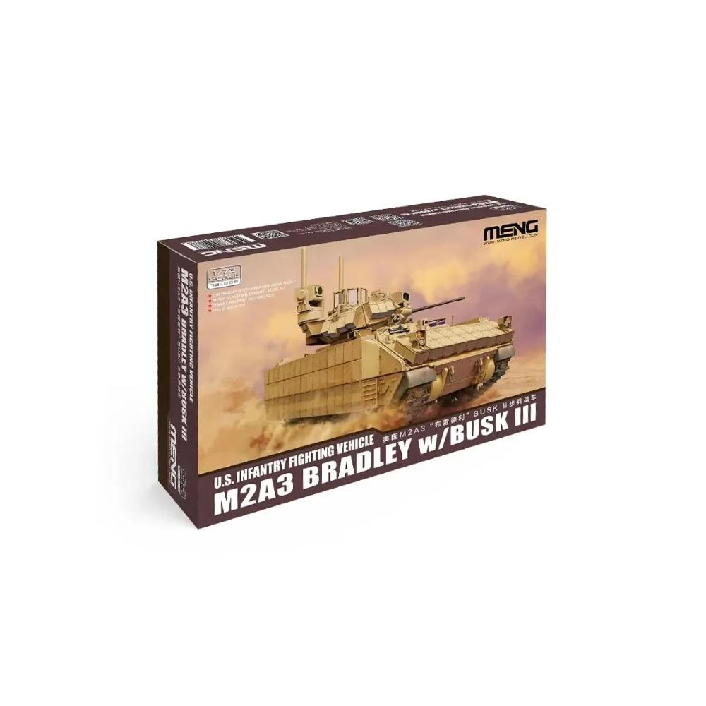 MENG 1/72 German Leopard 2A4 Main Battle Tanks Assemble Figure Whole Set 72-009 Model Assembly Uncolored Plastic Toy Gift