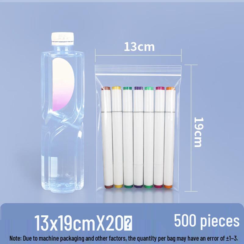 Lantu Thickened Transparent Self-Sealing Food Storage Bags