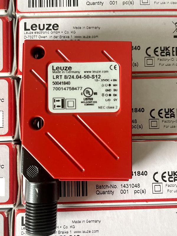 

Leuze LRT 8/24.04-50-S12 Fluorescence Sensor, Model 50041840 2m 5-pin angled cable