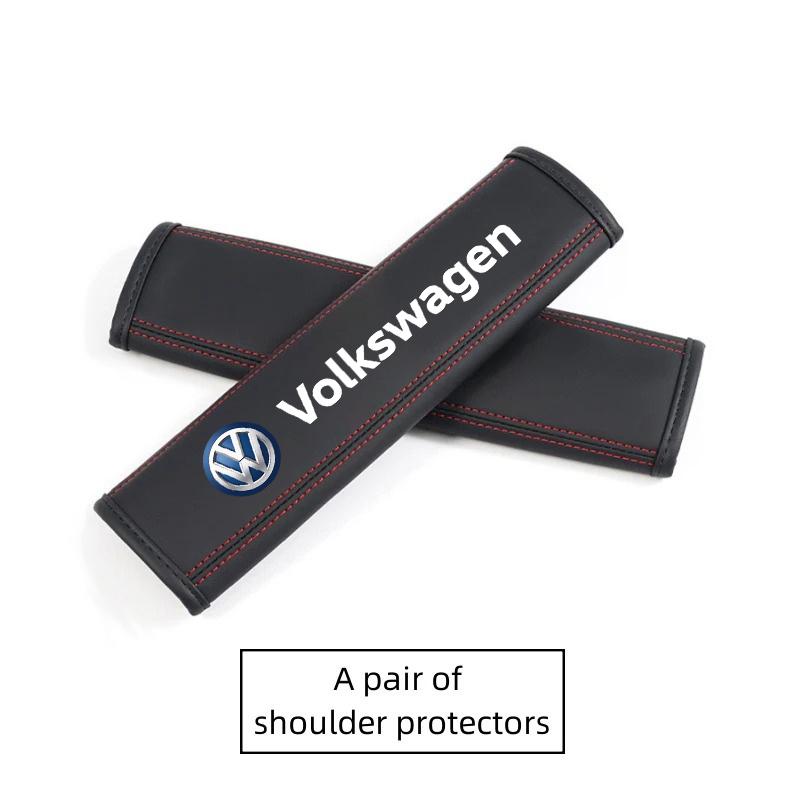 Cuscino per Testa e Collo da Auto, Spallacci per Cintura di Sicurezza per VW Volkswagen Tiguan Polo Golf 6 Jetta, Rivestimenti Interni MDJE-A457