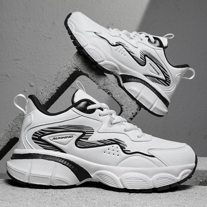 Men's casual sneakers four seasons new breathable lightweight outdoor speed running shoes students comfort racing sports shoes