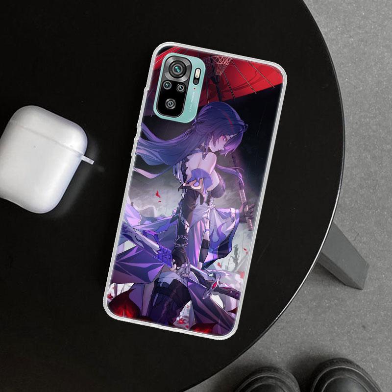 Honkai Star Rail Acheron Phone Case Cover for Xiaomi Redmi Note 15 14 13 12 11 Pro Plus 14S 12S 11S 11T 11E 10S 10 Customized Fu