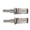 2pcs/ Set Stainless Steel Sturdy Keg Beer Ball Lock Post Connector