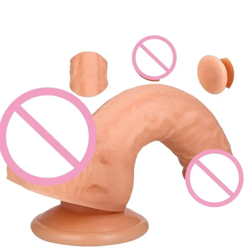 Realistic Dildo with Suction Cup Huge Fake Dick Big Suction Cup Penis Dildos G Spot Massager Sex Toys for Women  Aduls Panties18