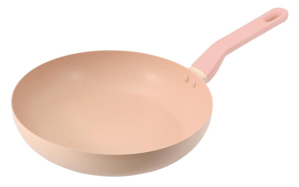Pearl Metal Rosa Frying Pan, 28cm, Induction Compatible, Fluoropolymer Coating, HC-727