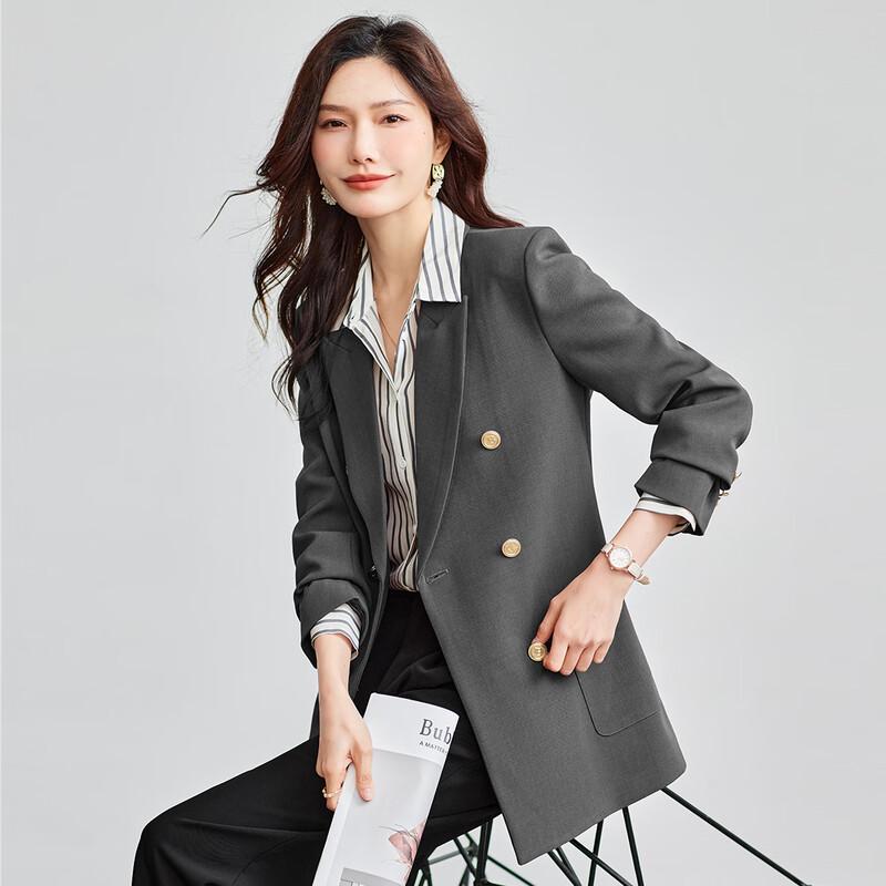 

TERRE BLEUE Women s Elegant Relaxed Fit Blazer M