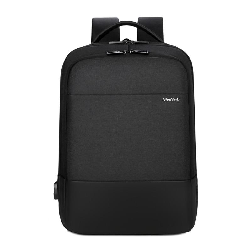 Computer Backpack Men's Schoolbag Fashion Trend Youth Simple Travel Multifunctional Charging College Student Backpack