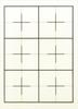 Kobaido Calligraphy Desk Set of Resin Lace Pads, 5, Cream-Colored, Double-Sided Ruled, 1.5mm