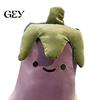 Soft Plush Pillow Eggplant Body for Side Sleepers, Long Cushion Large Hug with Removable Washable Cover, Cute Hugging Women Polyester Fiber