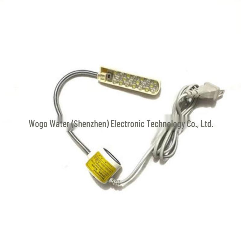 Dual-Color LED Sewing Machine Light with Adjustable Brightness