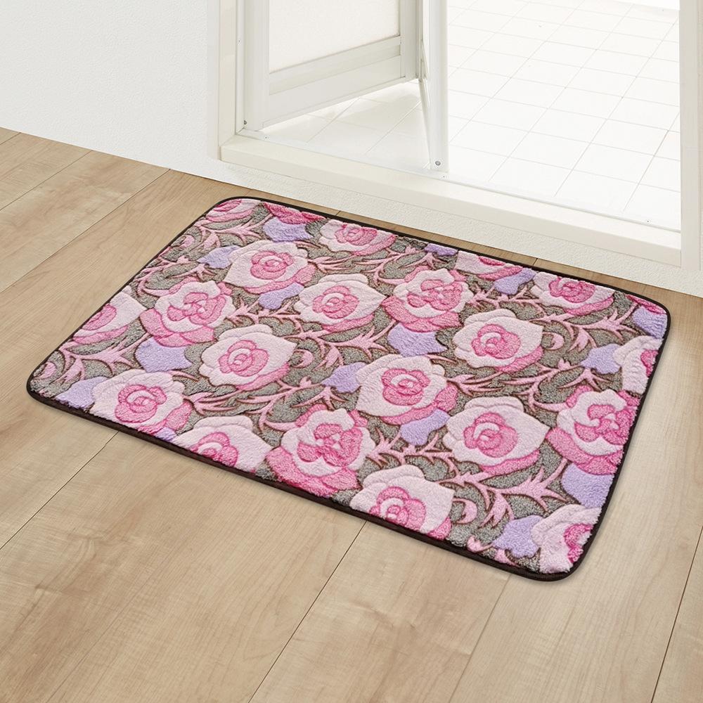 Bedroom Floor Mat Door Mat Kitchen Foyer Entrance Absorbent Carpet Bathroom Bathroom Non-Slip Foot Mat