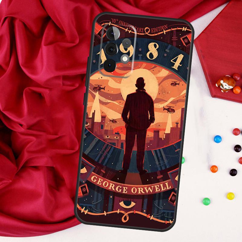 1984 George Orwell Case For Samsung Galaxy A54 A34 A14 A51 A71 A12 A22 A32 A52 A13 A23 A33 A53 A73 Coque