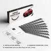 Front Bumper Scrape Guard 8 Pack Car Universal Black Bumper Lips Scrape Guard Car Under Bumper Or Anti-Scratch DIY Protector For Lowered Cars, Sport