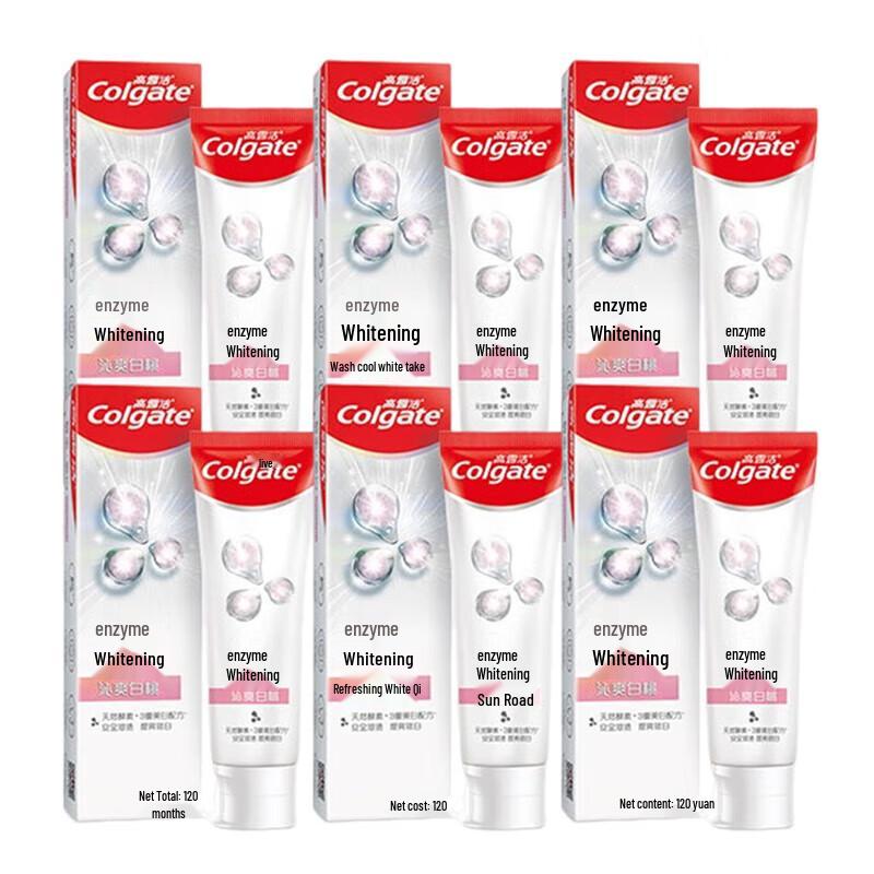 Colgate Enzyme Whitening Refreshing Peach Toothpaste