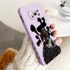 Demon Slayer Cute For POCO M5S M4 M3 C55 C50 C40 C3 X5 X4 X3 X2 F5 F4 F3 Pro GT NFC Liquid Left Rope Phone Case